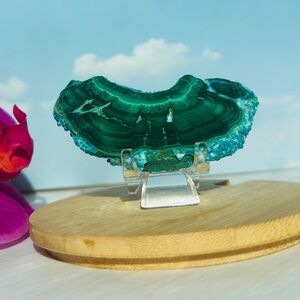 Malachite Chrysocolla Slab Mineral Specimen